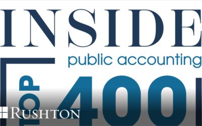 Rushton Recognized Among the Nation’s Top Accounting Firms by Inside Public Accounting