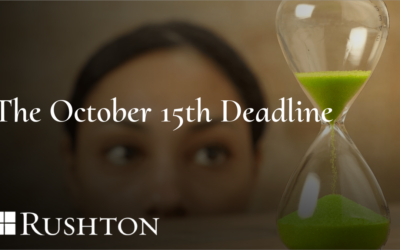 The October 15th Deadline: A Good Time to Get Ahead for Next Year or the Last Chance to Maintain Compliance